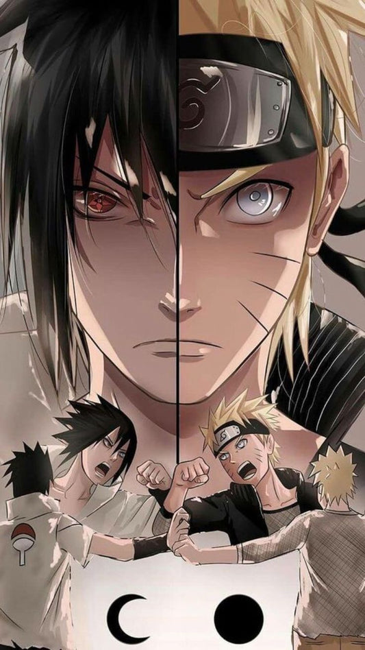 Naruto vs Sasuke: ¿Quién es más fuerte? - cienanimebrand