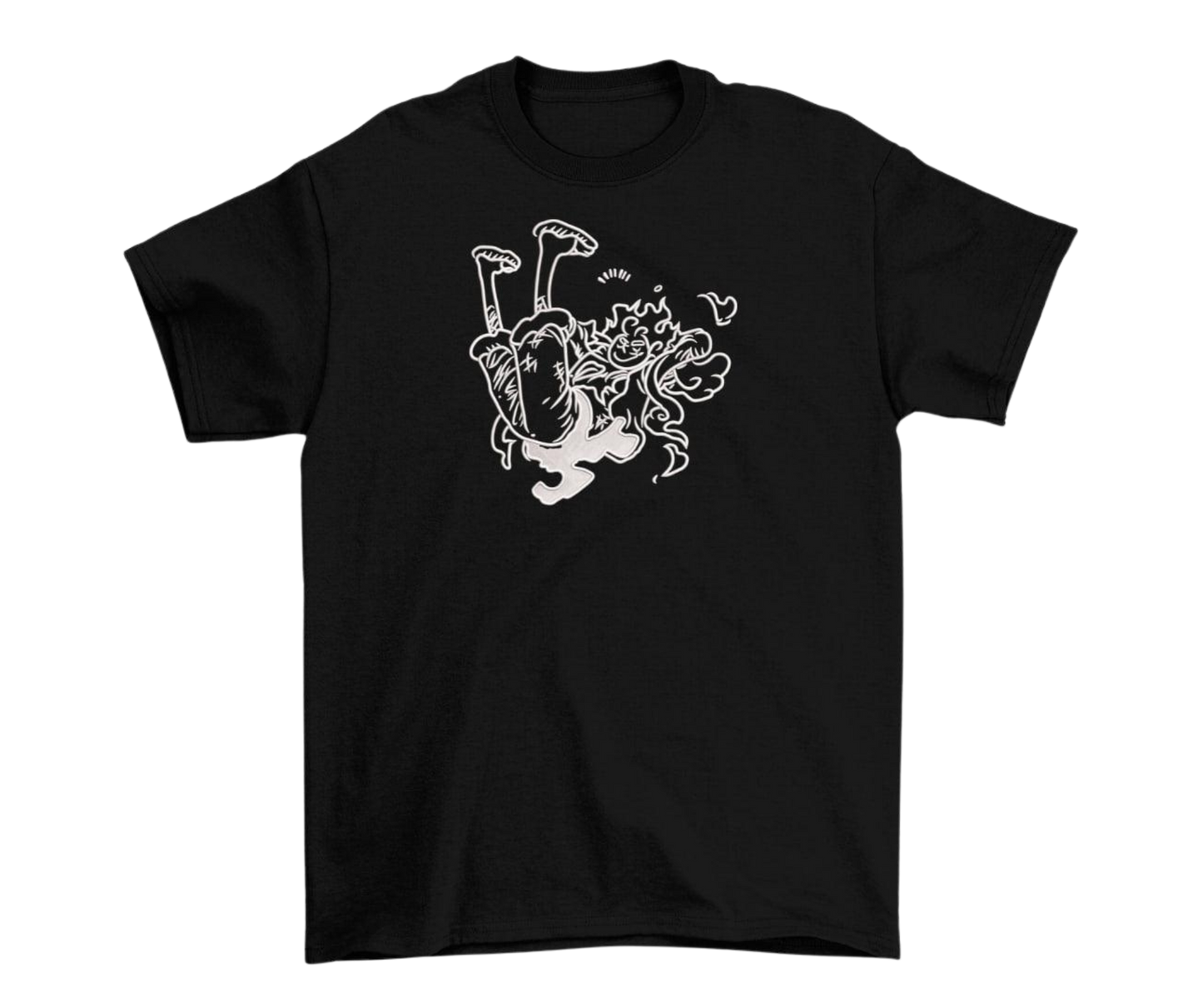 Camiseta Oversized GEAR5 Cartoon Bordado