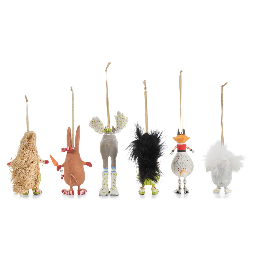 Patience Brewster Woodland Mini Ornament Set