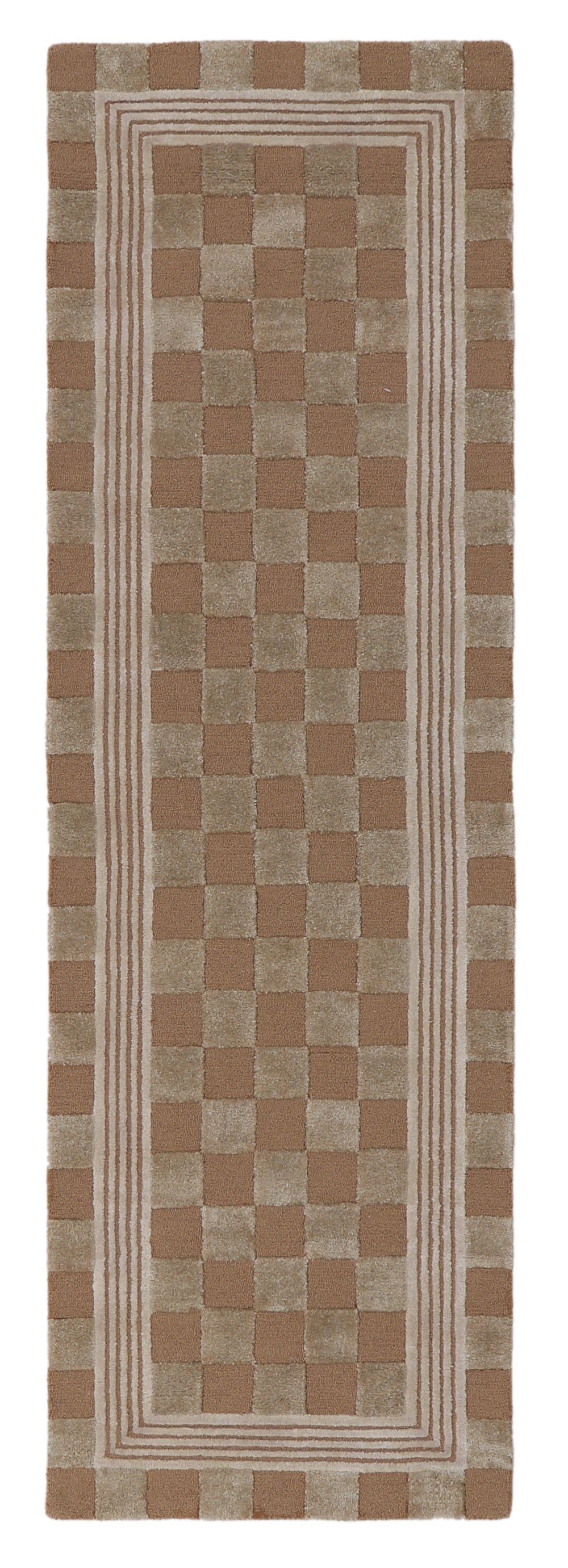 Tonal Check Rug