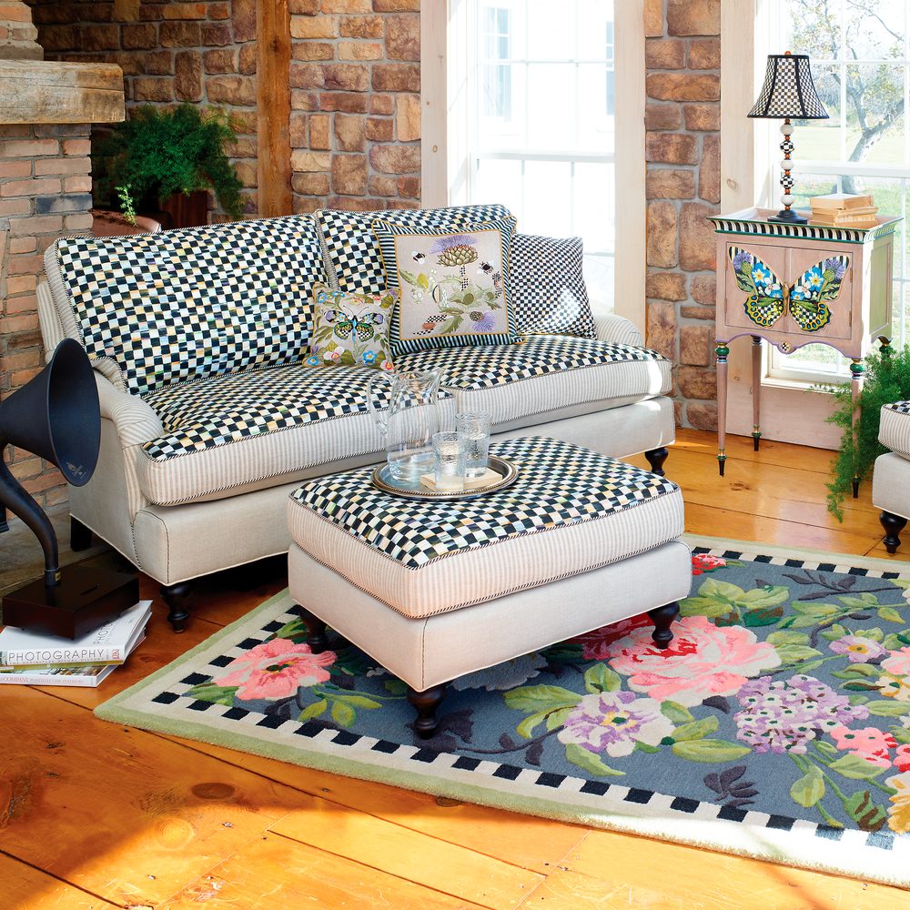 Tudor Rose 6' Octagon Rug