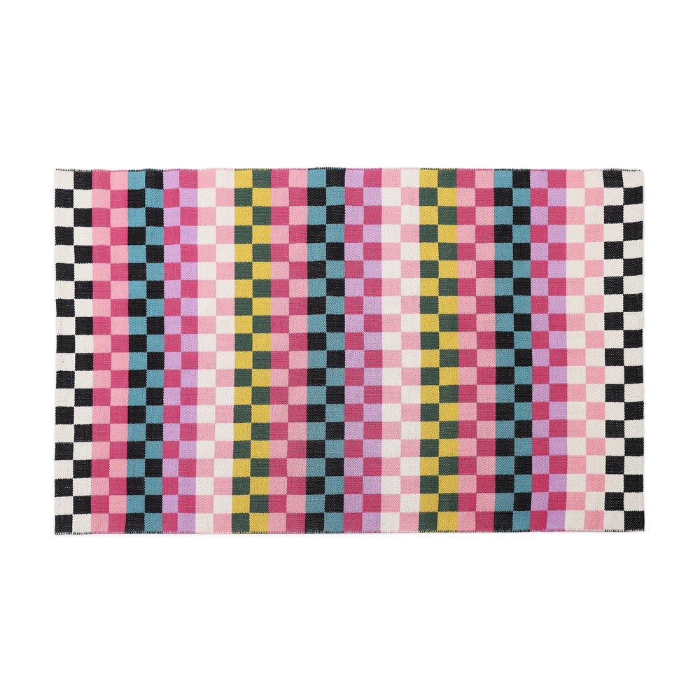 Calypso Checked Indoor/Outdoor Rug