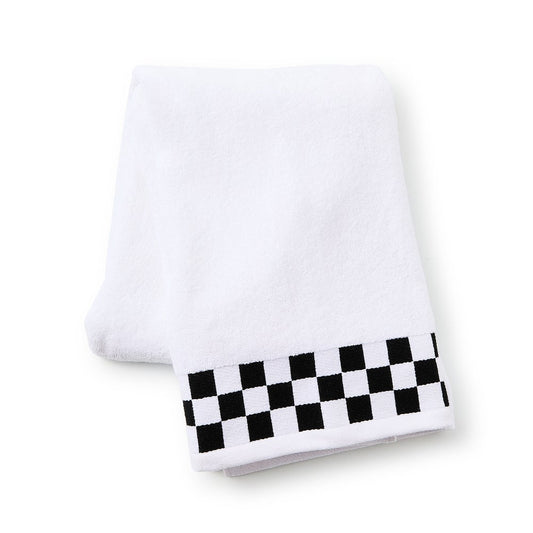 Towel with Check Border