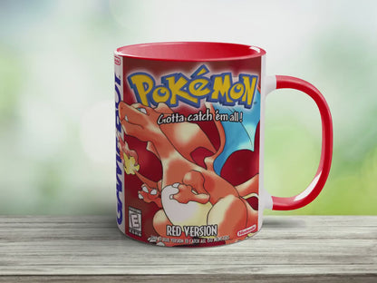 Taza Pokémon Rojo GameBoy