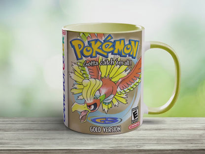 Taza Pokémon Oro GameBoy