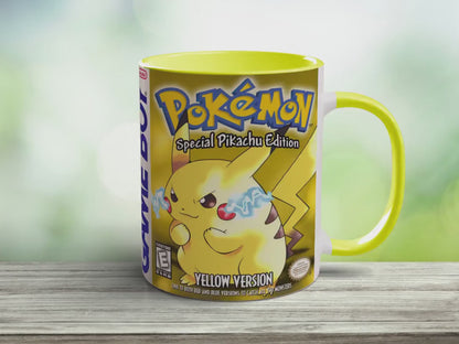 Taza Pokémon Amarillo GameBoy